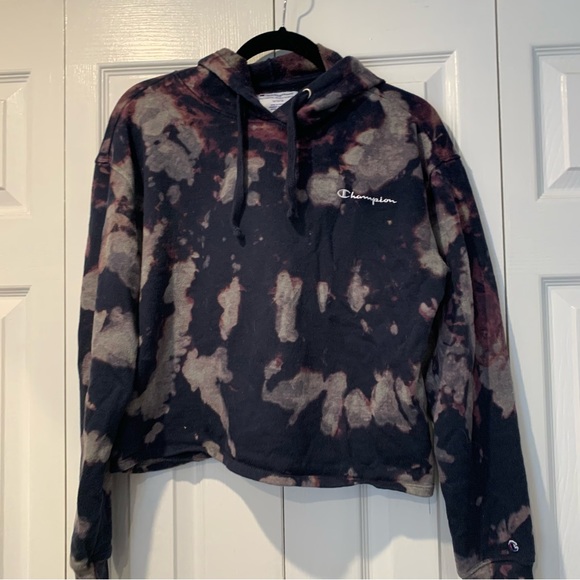 Champion Cropped Hoodie - Picture 1 of 3